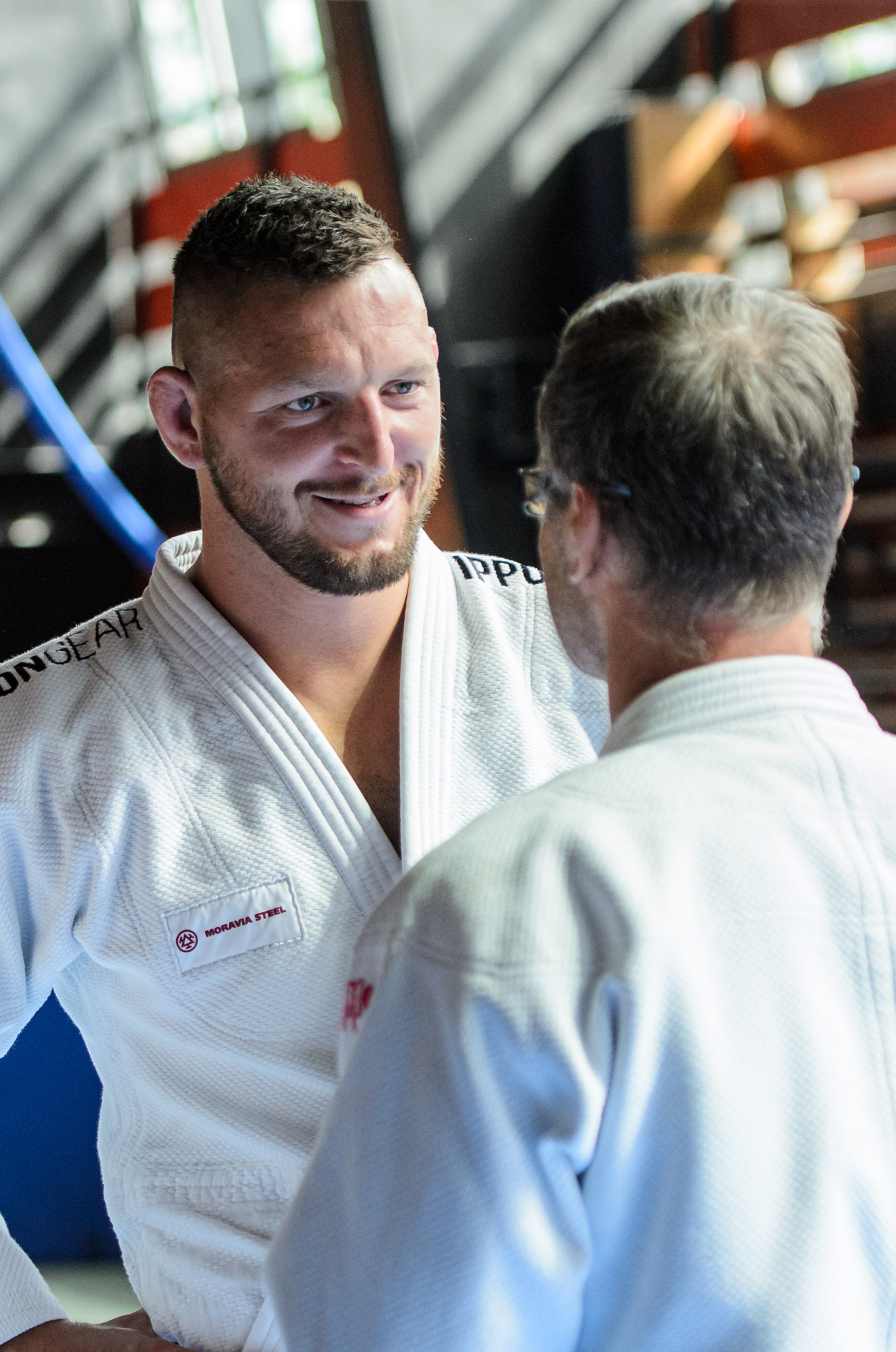 Tisková konference reprezentantů v judu před odletem na Tokio