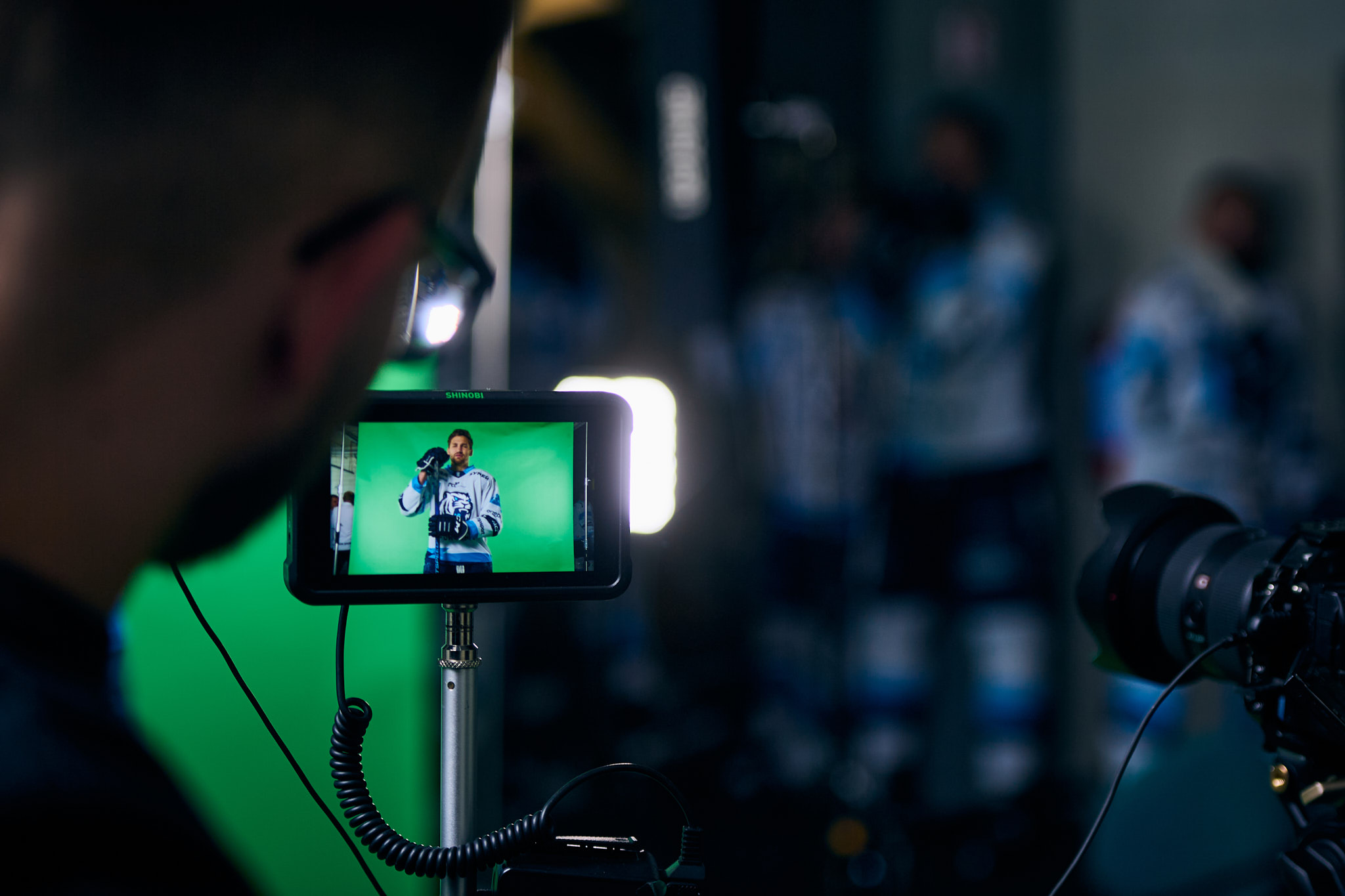 Behind the scenes photography