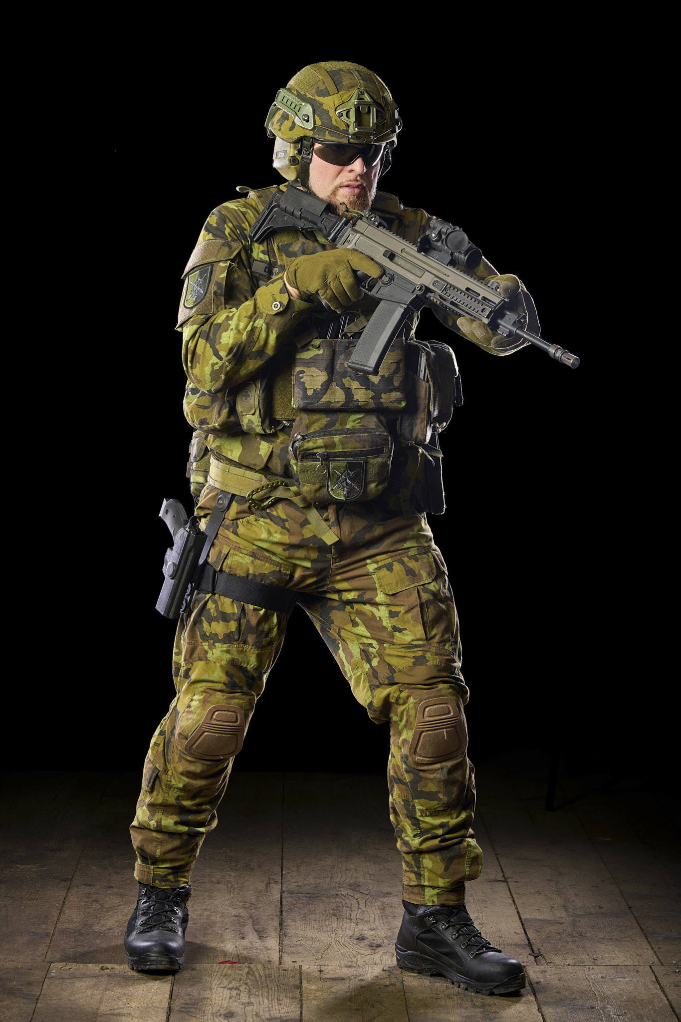 Ateliérové focení - Aktivní Zálohy ČR