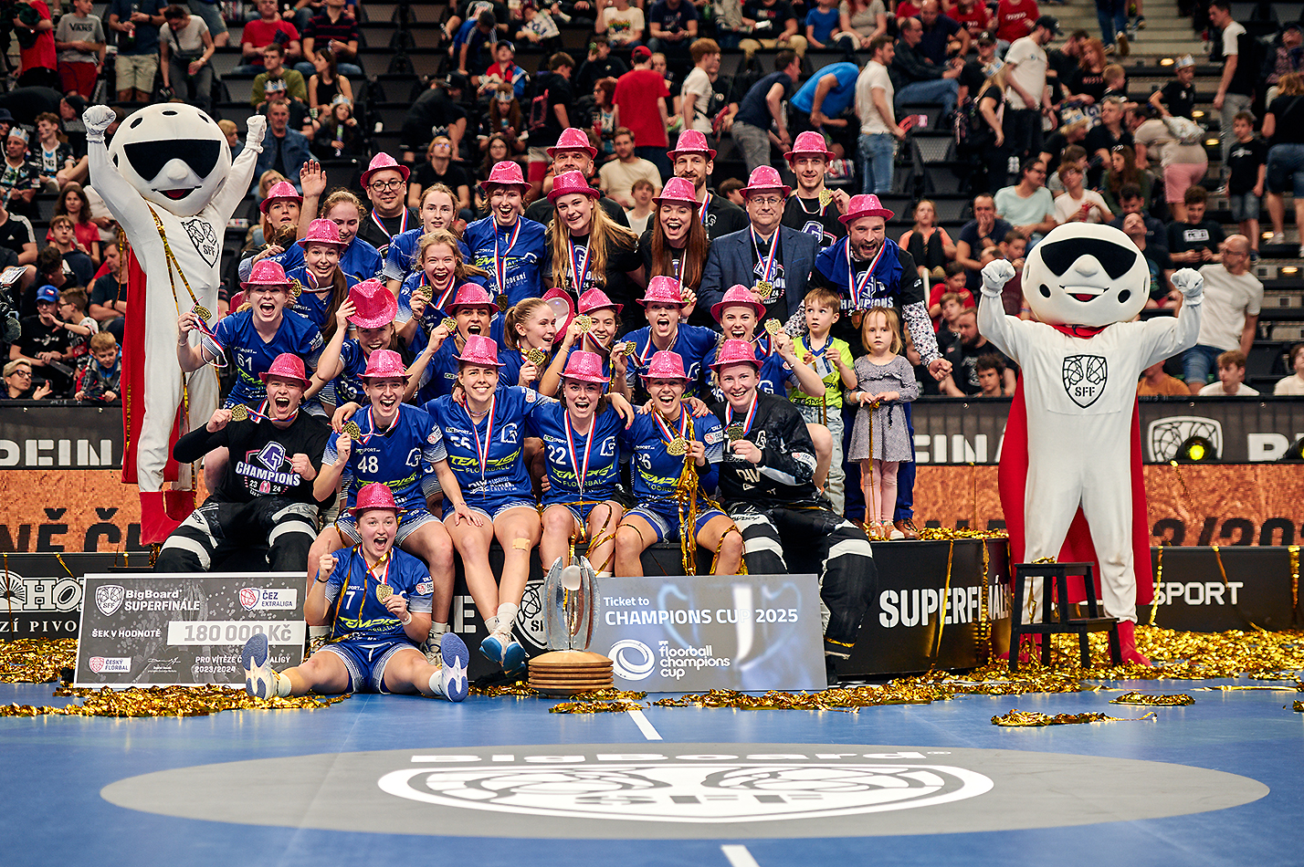 14.04.2024 -O2 Aréna Praha - Superfinále Florbalu 2024