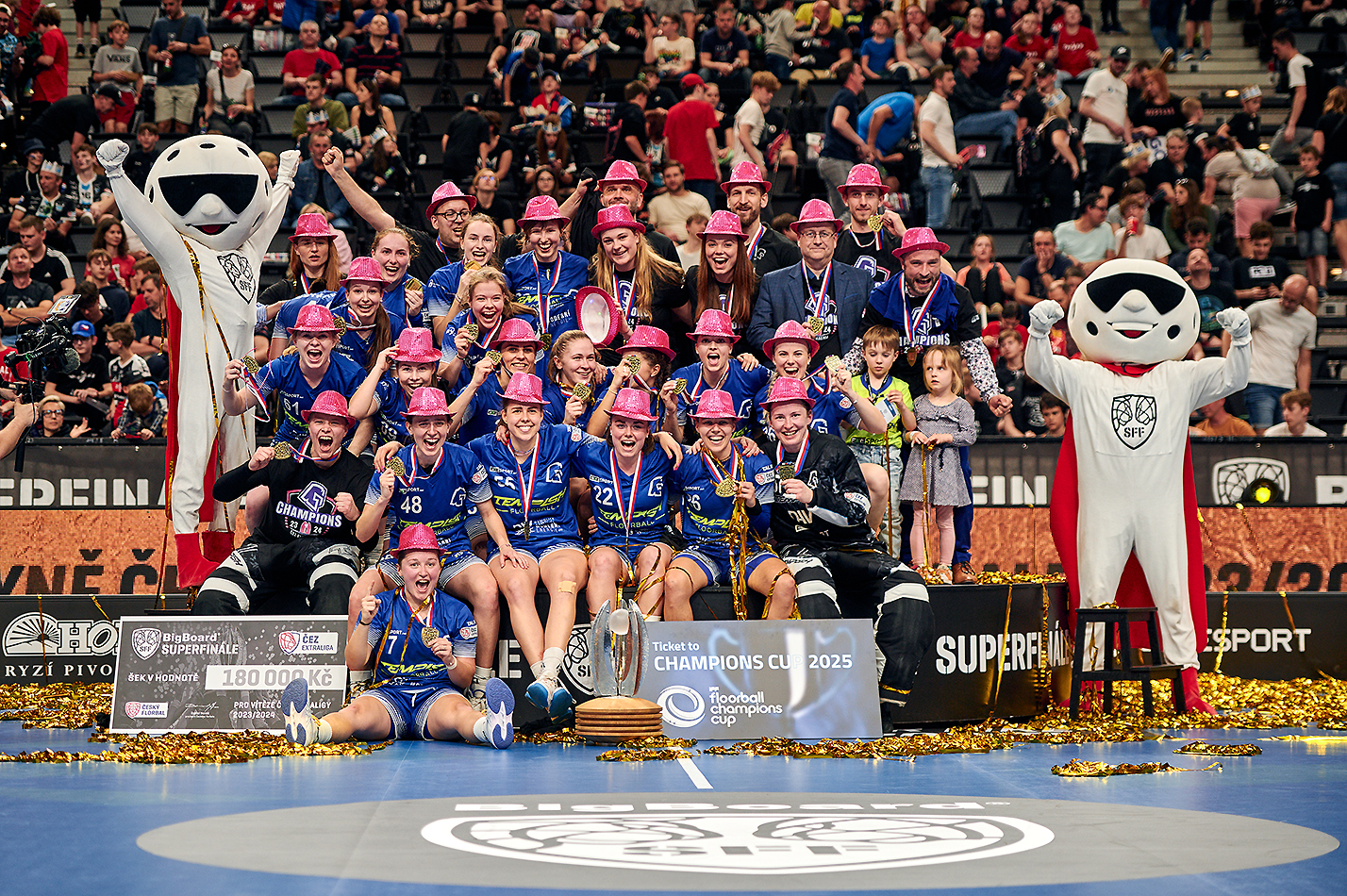 14.04.2024 -O2 Aréna Praha - Superfinále Florbalu 2024