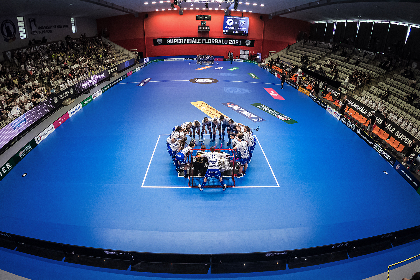 Superfinále florbalu 2021 - Florbal Chodov x 1.SC Florbal Vítkovice