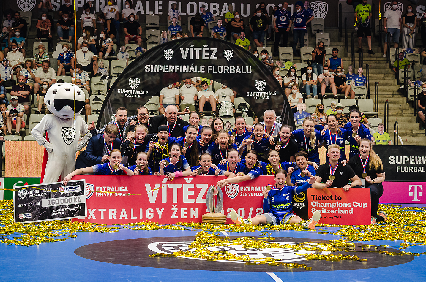 Superfinále florbalu 2021 - Ženy