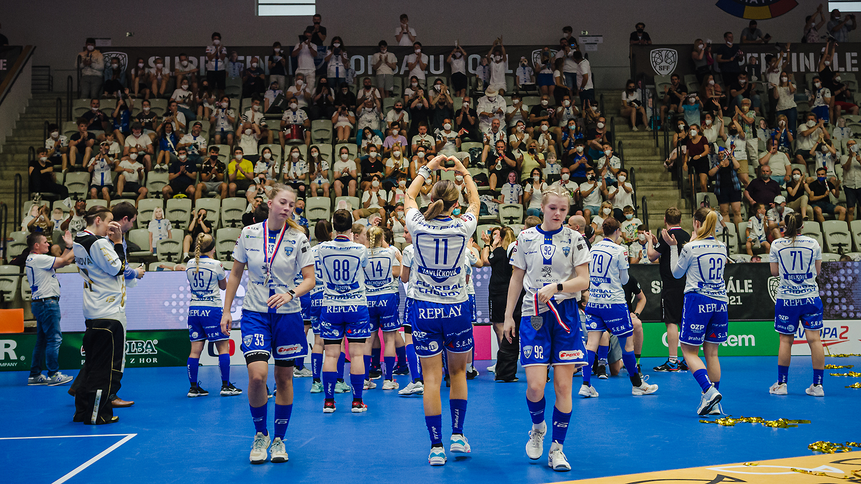 Superfinále florbalu 2021 - Ženy